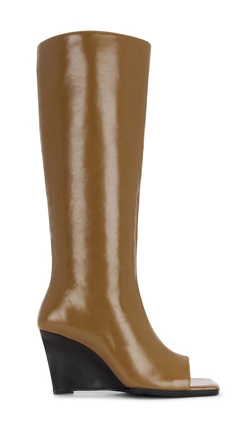 Nakedvice The Lena Boot in Brown by NAKEDVICE