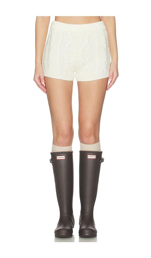 Nakedvice The Marnie Short in Cream by NAKEDVICE