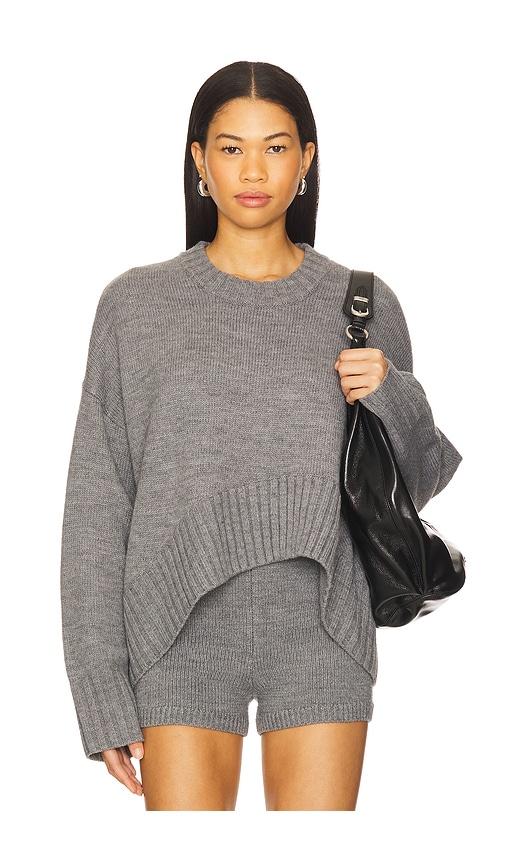 Nakedvice The Oscar Sweater in Grey by NAKEDVICE