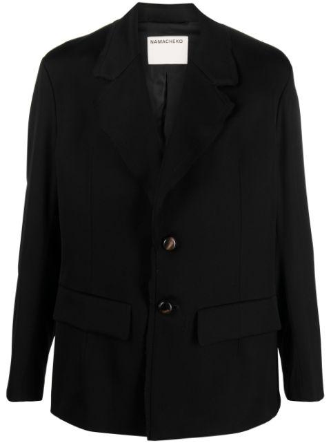 Beche single-breasted blazer by NAMACHEKO