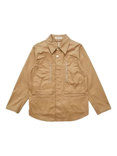 Helios zip-pocket overshirt by NAMACHEKO