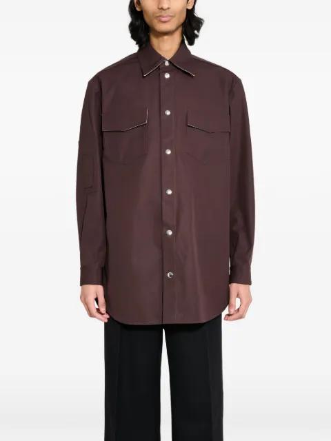 MA-1 flap-pocket shirt by NAMACHEKO