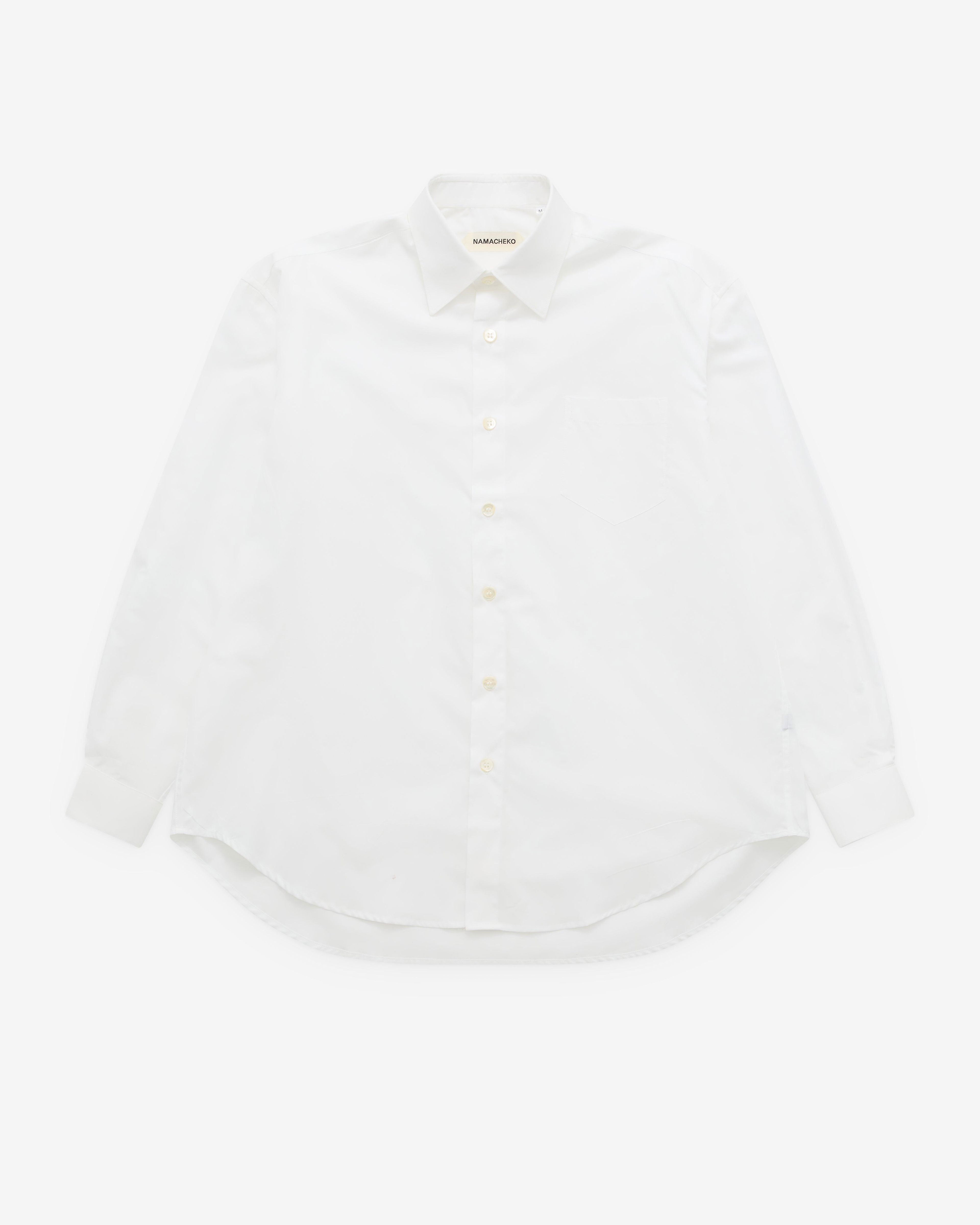 Namacheko - Men’s Colt Shirt - (Lucent White) by NAMACHEKO Namacheko - Men’s Colt Shirt - (Lucent White) by NAMACHEKO