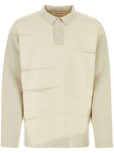 Syl Bandage polo shirt by NAMACHEKO