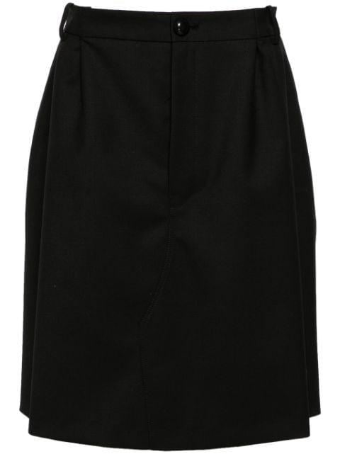 Tidan layered twill shorts by NAMACHEKO