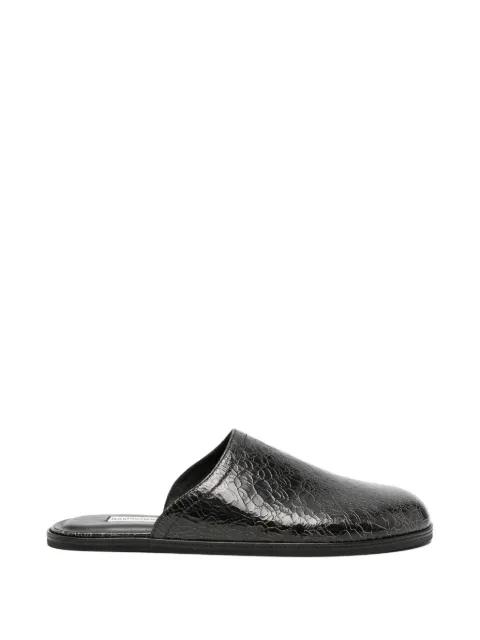 crackled-effect loafers by NAMACHEKO