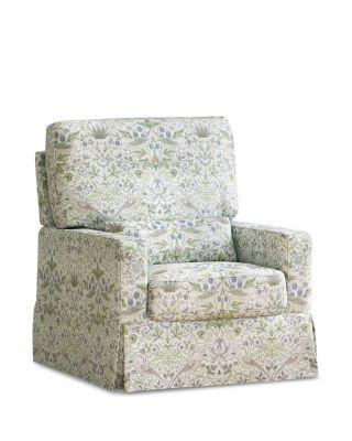 Crawford Pillowback Comfort Swivel Glider by NAMESAKE