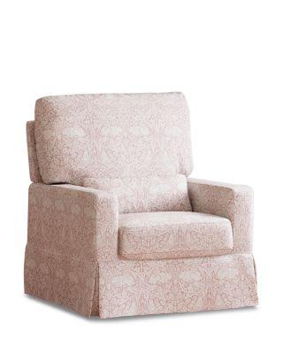 Crawford Pillowback Comfort Swivel Glider by NAMESAKE