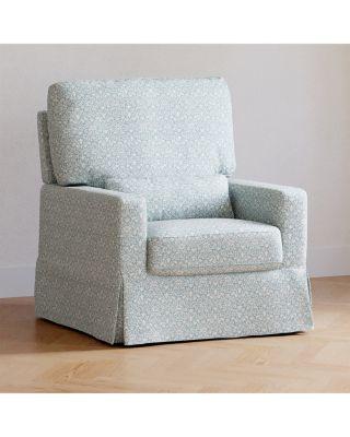 Crawford Pillowback Comfort Swivel Glider by NAMESAKE