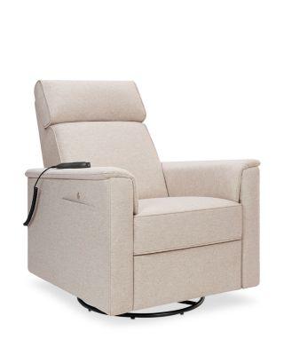 Willa Deluxe Power Recliner & Swivel Glider with Heat & Massage by NAMESAKE