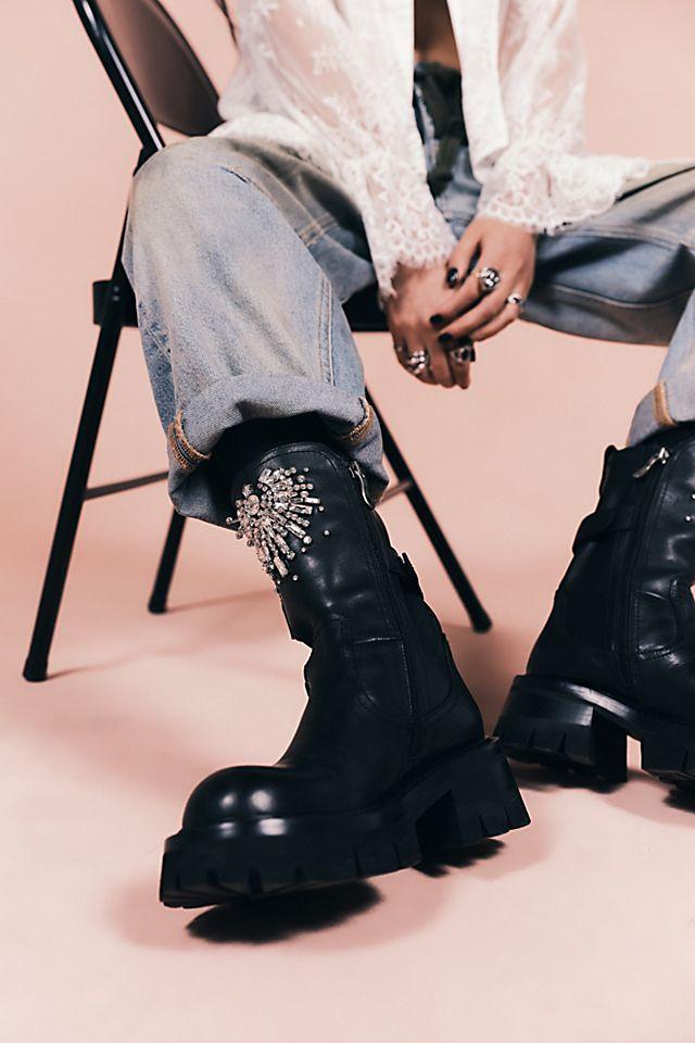 Glasgow Embellished Boots by NAN-KU COUTURE | FREE PEOPLE