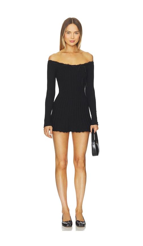 Nana Jacqueline Jenna Dress in Black by NANA JACQUELINE