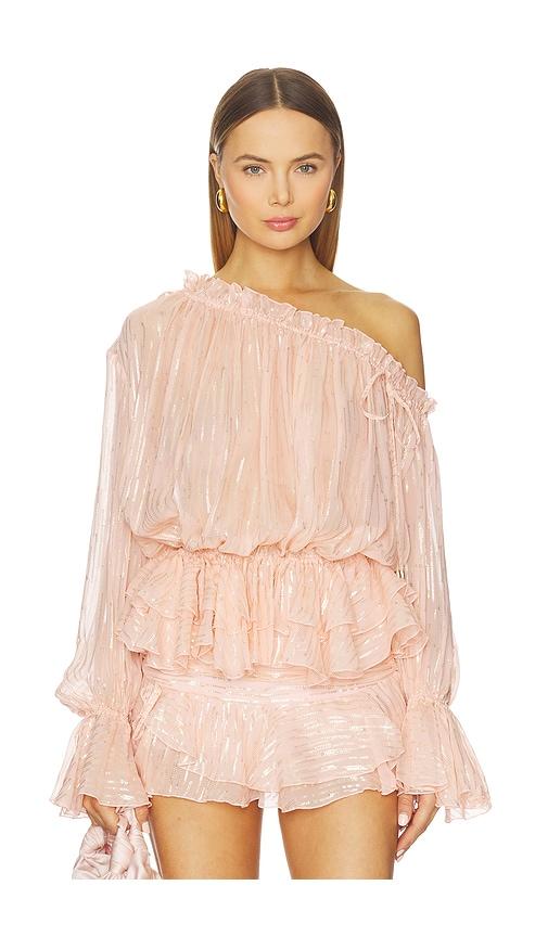 Nana Jacqueline Kaia Top in Pink by NANA JACQUELINE