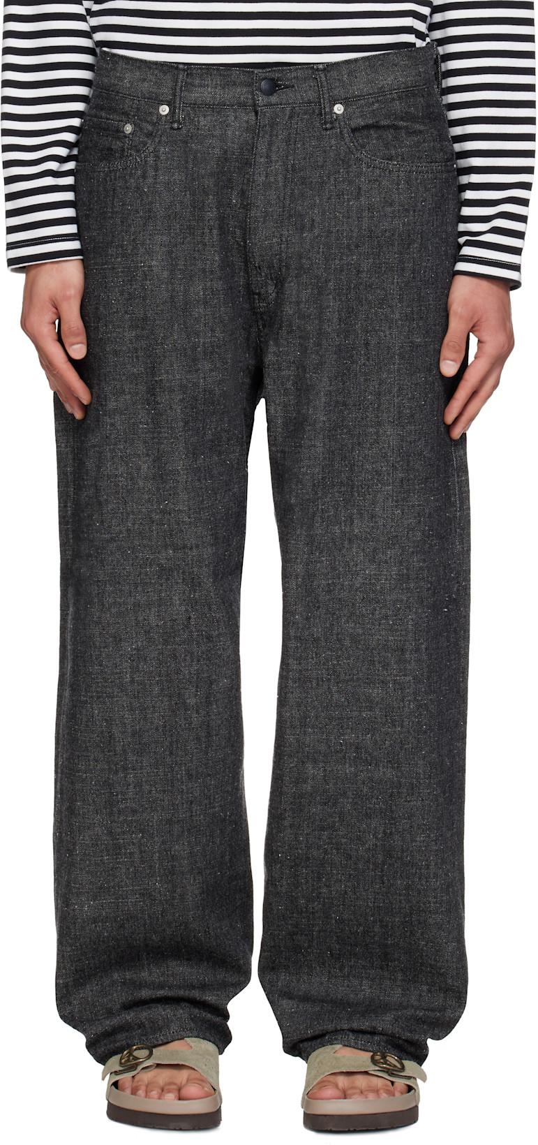 Black Selvage Jeans by NANAMICA