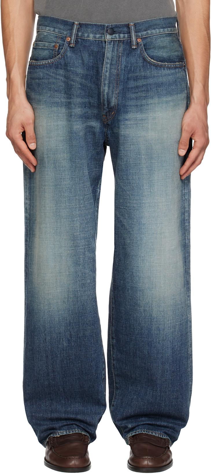 Blue Selvage Jeans by NANAMICA