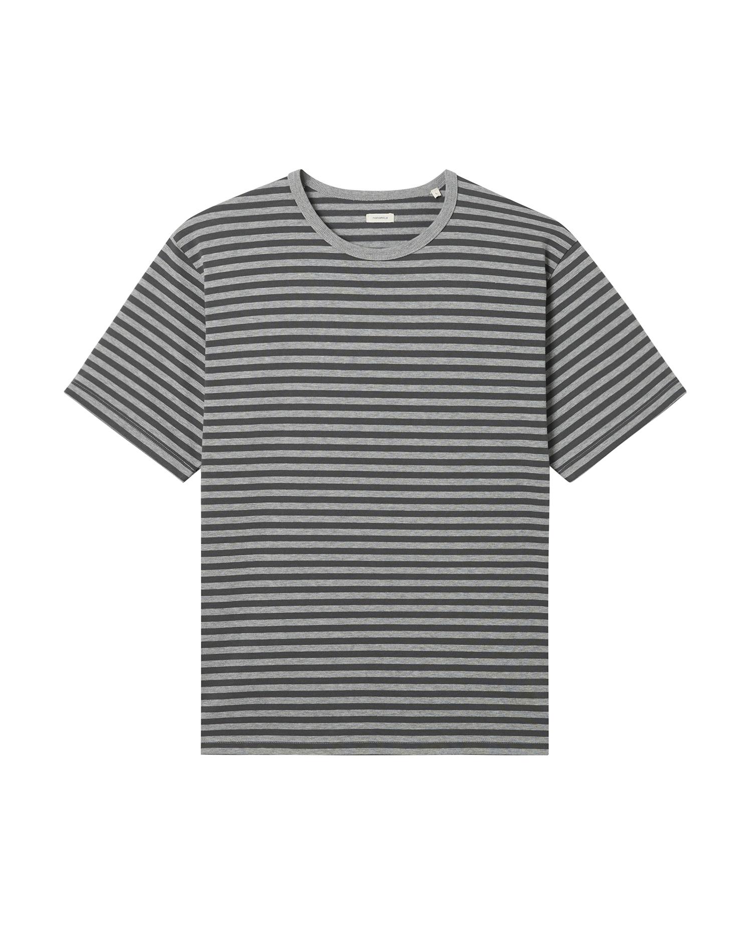 Striped tee by NANAMICA