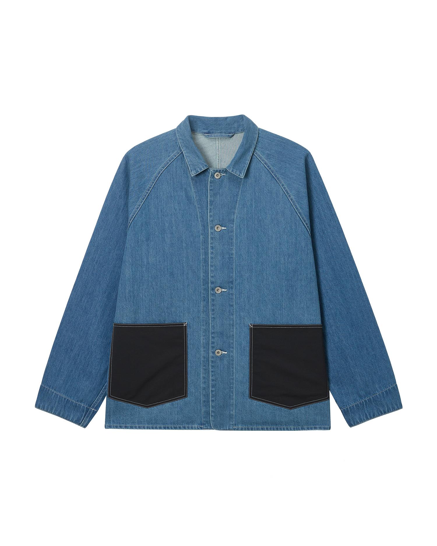X EXI.T Denim jacket by NANAMICA