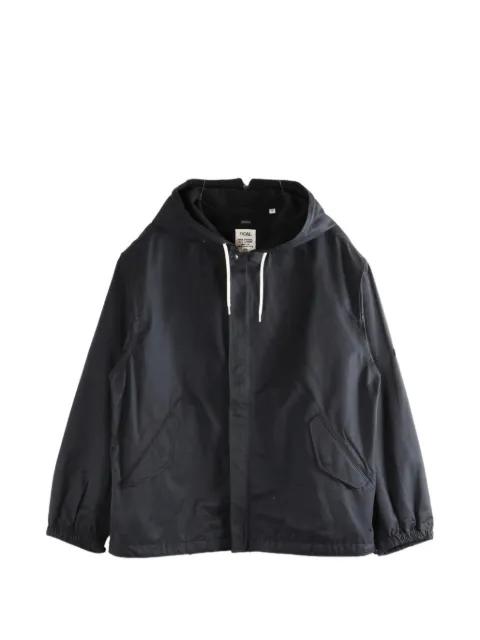 hoodied drawstring-fastening jacket by NANAMICA