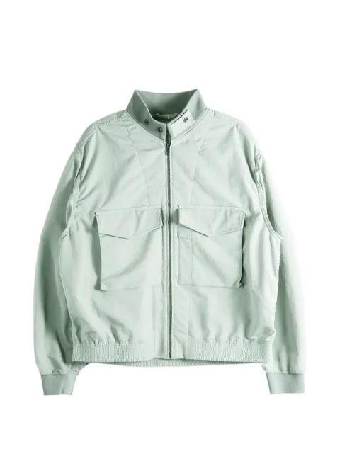 panelled flap-pocket jacket by NANAMICA