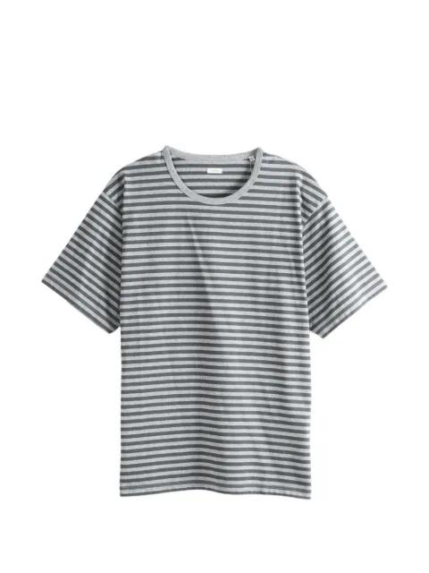 striped short-sleeve T-shirt by NANAMICA