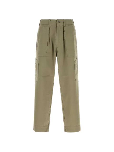 twill pocket trousers by NANAMICA