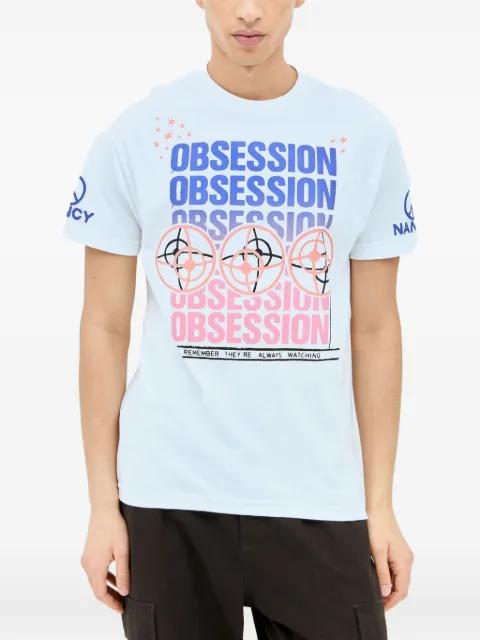 graphic-print crew-neck T-shirt by NANCY GANZ