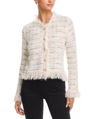 Fringe Cardigan Top by NANCY YANG