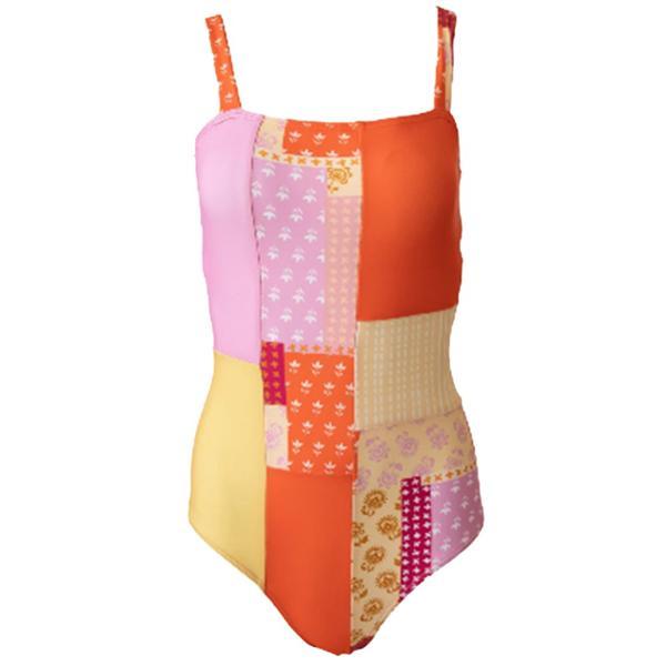 Patchwork One-Piece Swimsuit by NANI