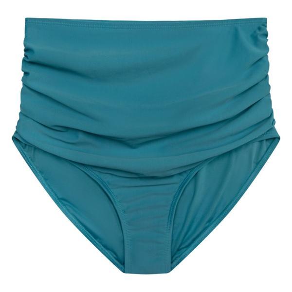 Ruched High Rise Swimsuit Bottoms by NANI