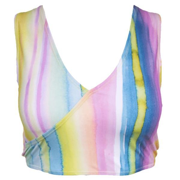 Switch V Crop Swimsuit Top by NANI
