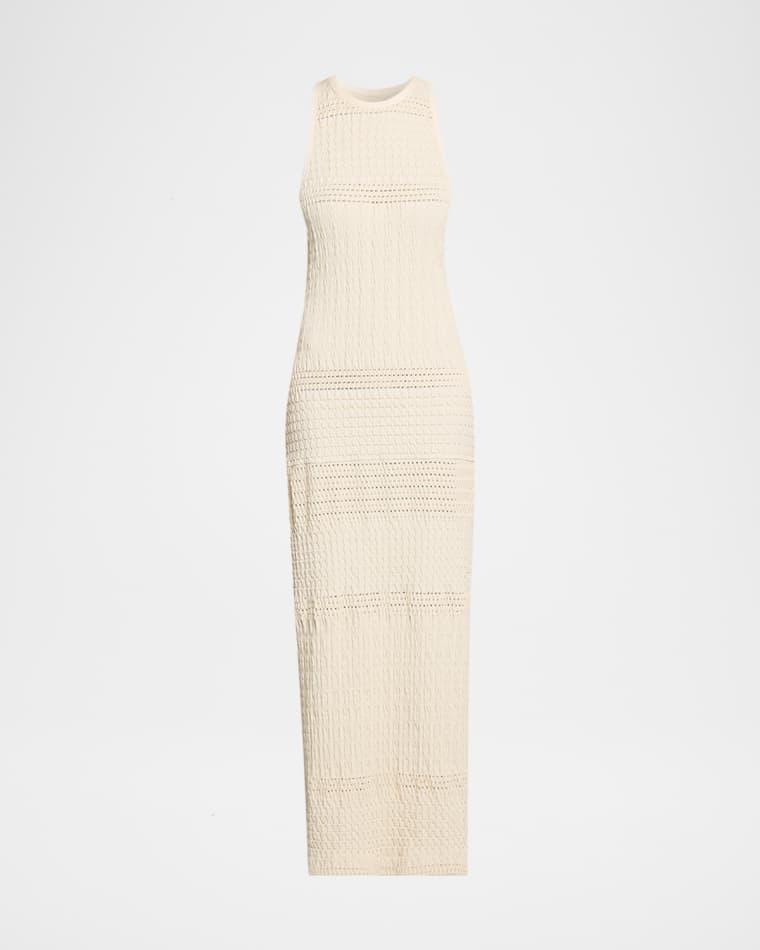 Ainhoa Textured Knit Maxi Dress by NANUSHKA
