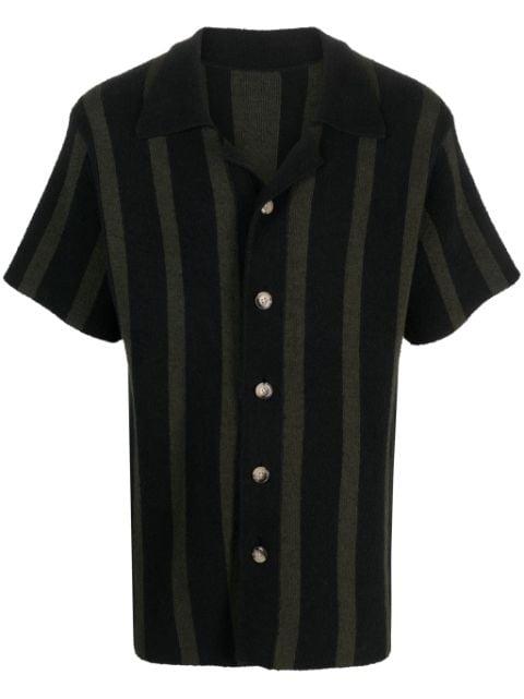 Almar striped terry-cloth shirt by NANUSHKA