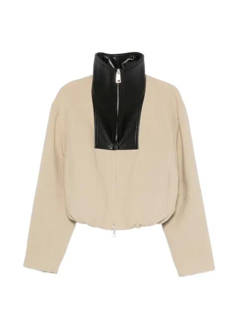 Alonza cropped jacket by NANUSHKA