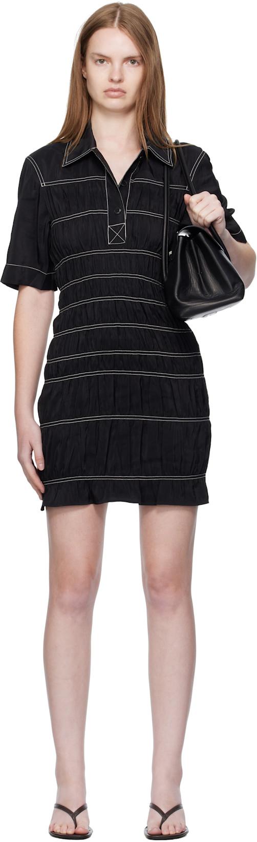 Black Nomia Minidress by NANUSHKA
