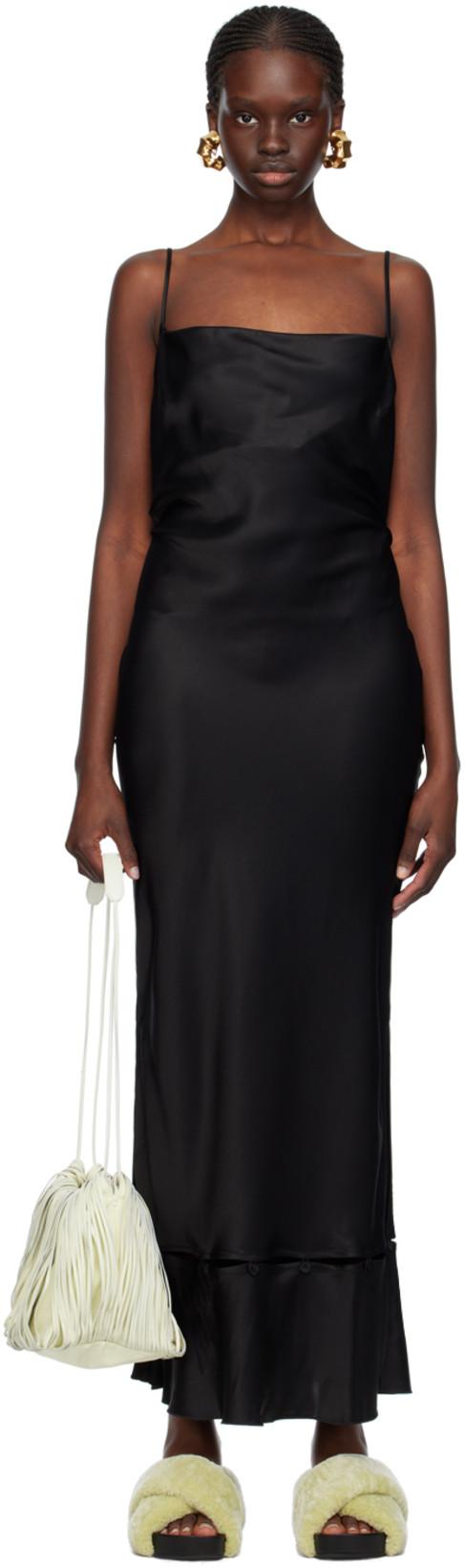 Black Renny Maxi Dress by NANUSHKA