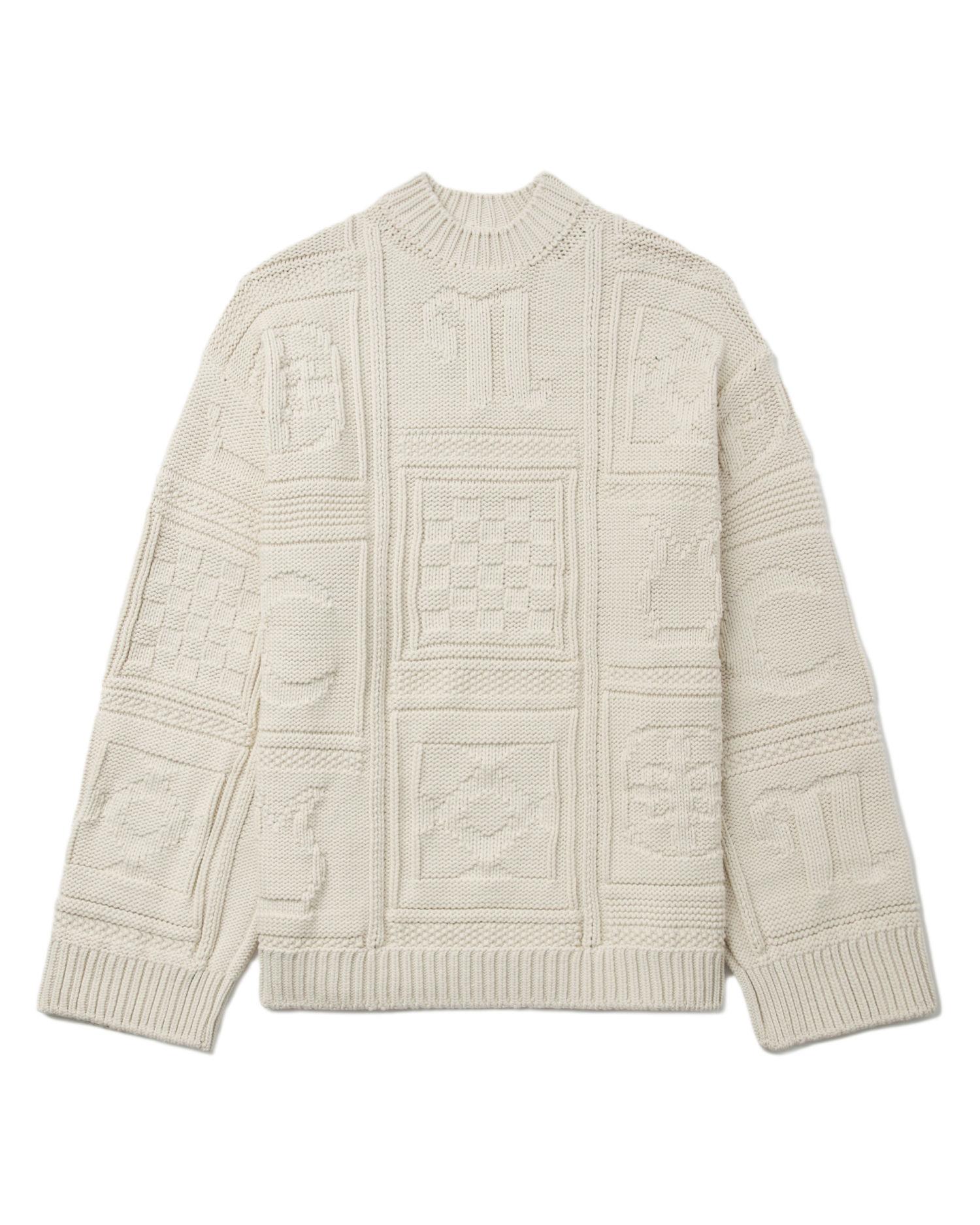 Cable-knit cotton-blend pullover by NANUSHKA
