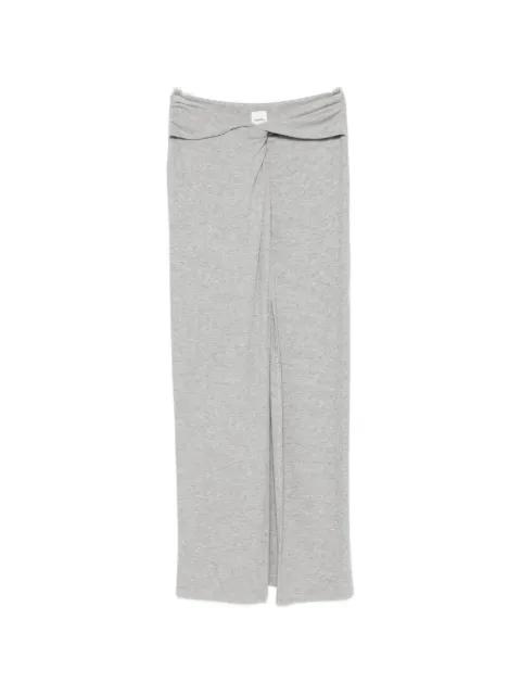 Carlene twisted-front maxi skirt by NANUSHKA