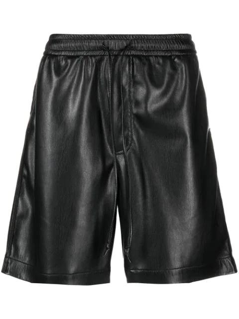 Doxxi vegan leather bermuda shorts by NANUSHKA