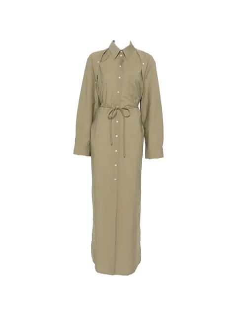 Erisha button-detail maxi shirt dress by NANUSHKA