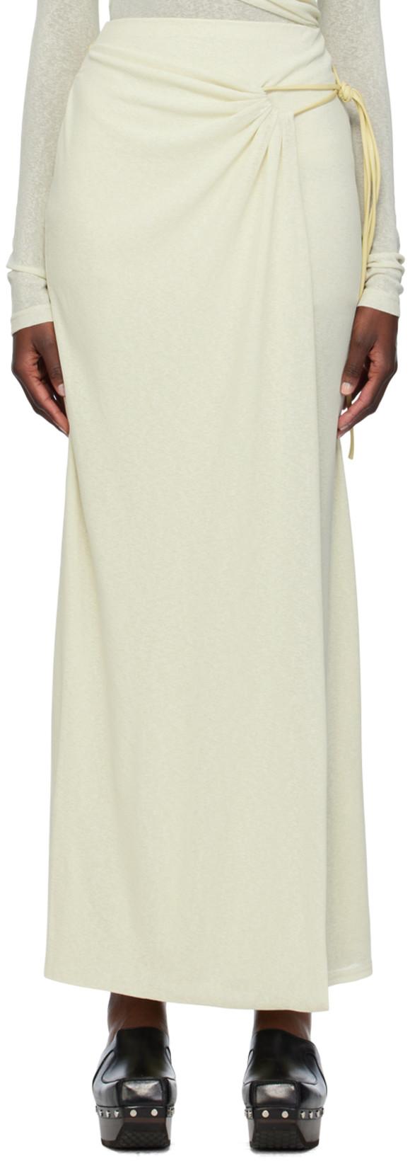 Green Macea Maxi Skirt by NANUSHKA