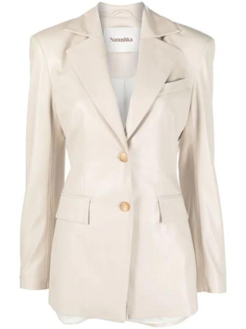 Hathi single-breasted blazer by NANUSHKA