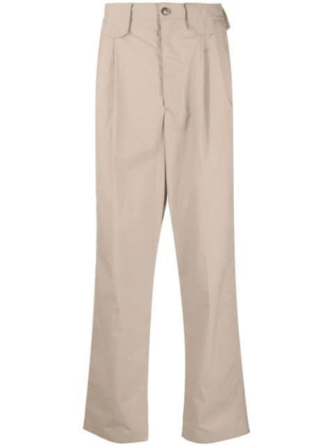 High-Rise Pleated trousers by NANUSHKA