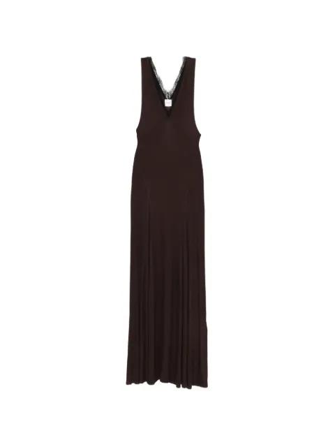 Ignia lace-detail maxi dress by NANUSHKA