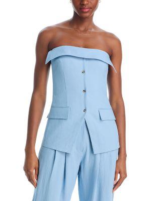 Maleah Strapless Top by NANUSHKA