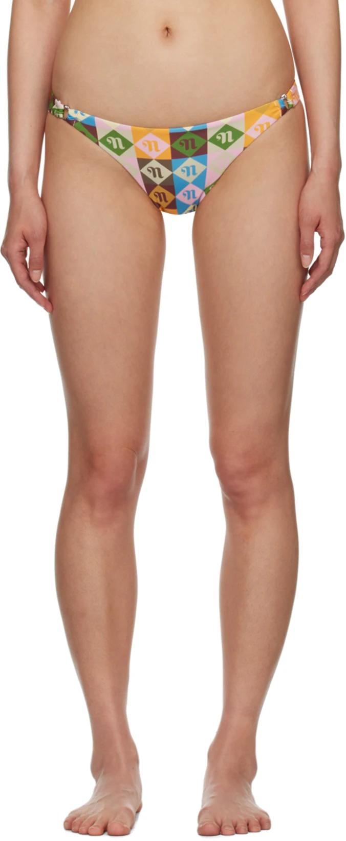 Multicolor Ylva Bikini Bottoms by NANUSHKA