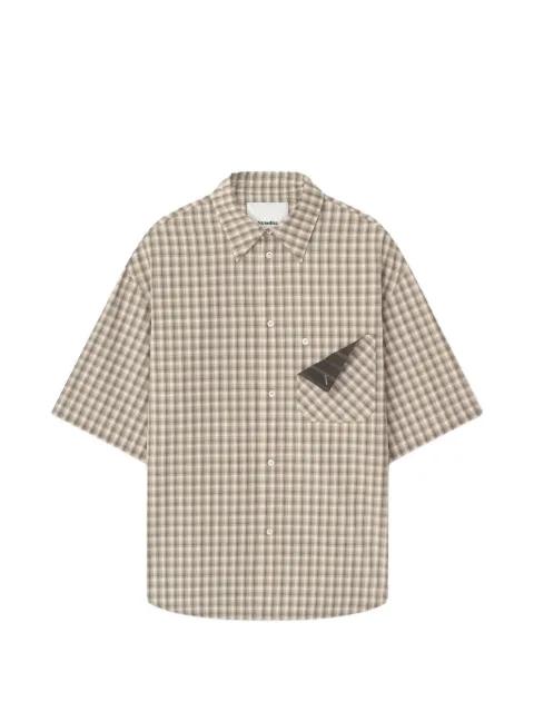 Nahui chest-pocket checked shirt by NANUSHKA