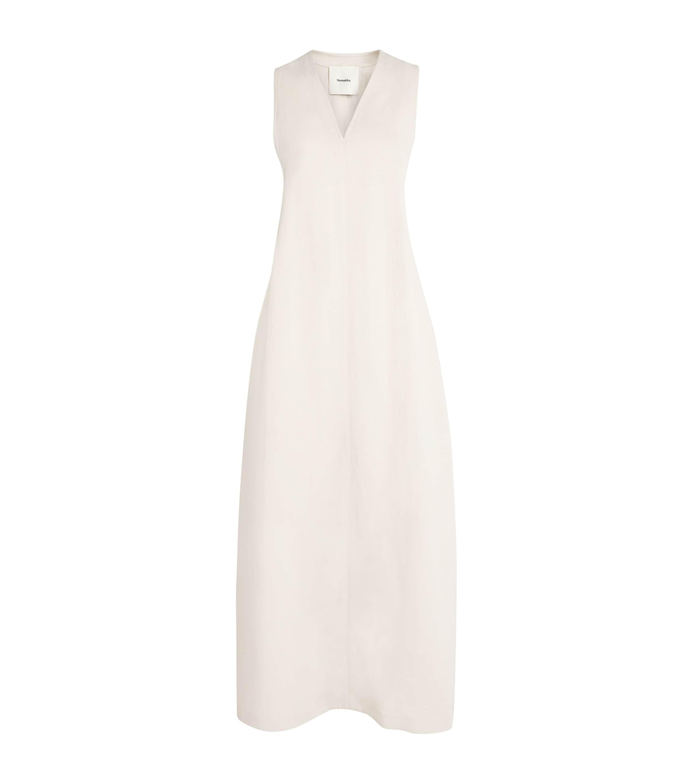 Nanushka Linen-Blend Amarilis Dress by NANUSHKA