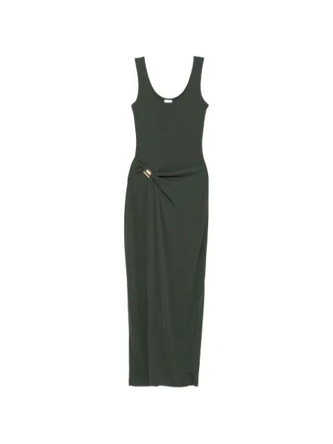 Nenet scoop-neck ruched maxi dress by NANUSHKA
