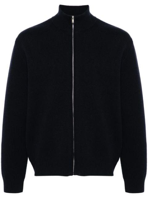 Poval zip-up wool cardigan by NANUSHKA