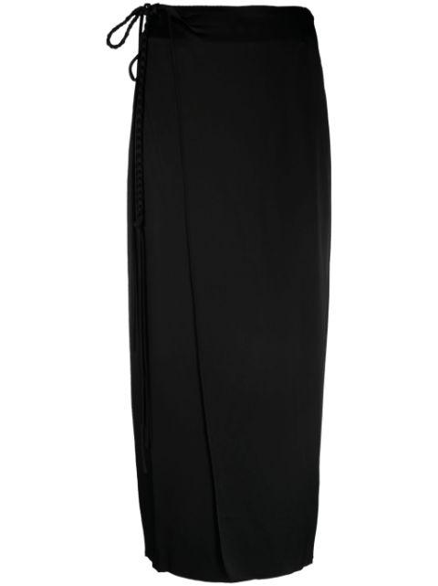 Racha wrap skirt by NANUSHKA